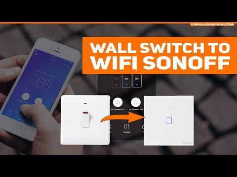 SONOFF SMART SWITCH TX-T3EU1C-1